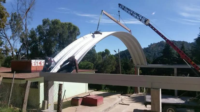 Proyecto Instalación de Techumbre Metálica